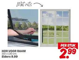 Dekamarkt Hor voor raam aanbieding