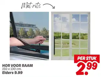 Dekamarkt Hor voor raam aanbieding