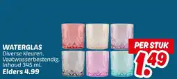 Dekamarkt Waterglas aanbieding