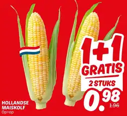 Dekamarkt Hollandse maiskolf aanbieding