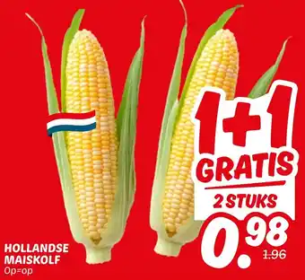 Dekamarkt Hollandse maiskolf aanbieding