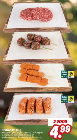 Dekamarkt Dekavers bbq aanbieding