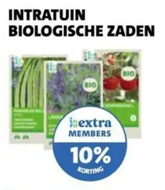 Intratuin Intratuin biologische zaden aanbieding