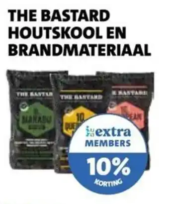 Intratuin The bastard houtskool en brandmateriaal aanbieding