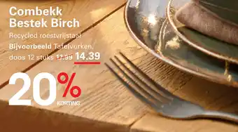 Sligro Combekk Bestek Birch aanbieding