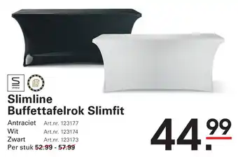 Sligro Slimline Buffettafelrok Slimfit aanbieding