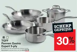 Sligro TGFF Pannen Gastro Expert 5-ply aanbieding