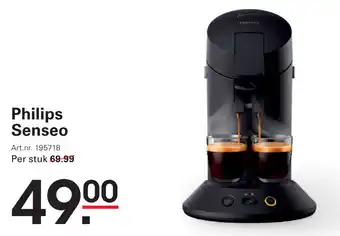 Sligro Philips Senseo aanbieding