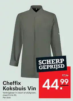 Sligro Cheffix Koksbuis Vin aanbieding