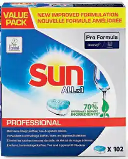 Sligro Sun Vaatwastabs Brilliant shine aanbieding