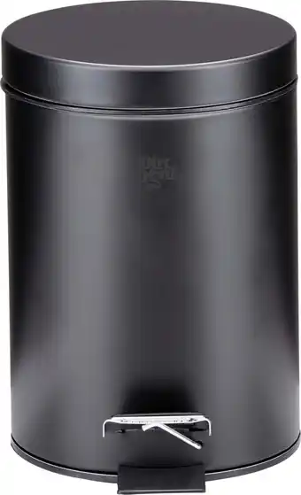 Bol.com Dirt Devil Pedaalemmer 3 Liter - Prullenbak - RVS - Zwart aanbieding