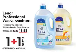 Sligro Lenor Professional Wasverzachters aanbieding