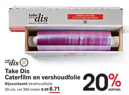 Sligro Take Dis Caterfilm en vershoudfolie aanbieding