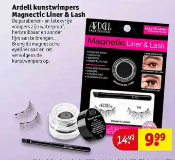 Kruidvat Ardell Kunstwimpers Magnetic Liner & Lash aanbieding