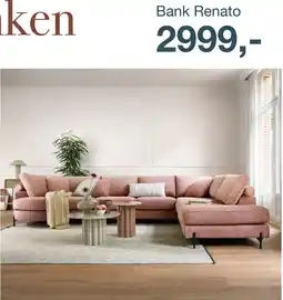 IN.HOUSE Bank Renato aanbieding