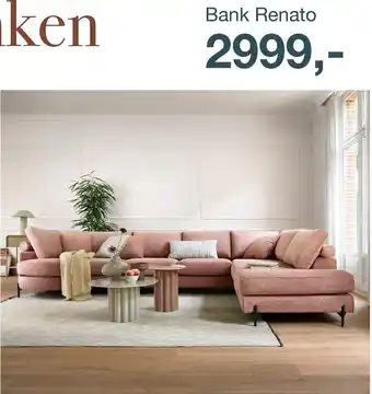 IN.HOUSE Bank Renato aanbieding