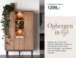 IN.HOUSE Opbergkast Lagoria aanbieding