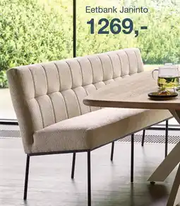 IN.HOUSE Eetbank Janinto aanbieding