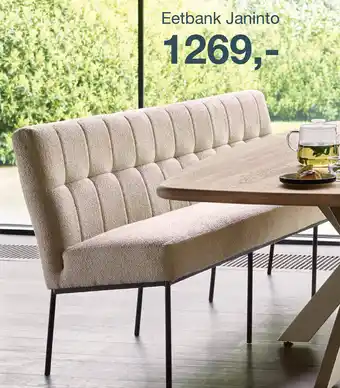 IN.HOUSE Eetbank Janinto aanbieding