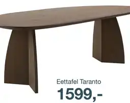 IN.HOUSE Eettafel Taranto aanbieding