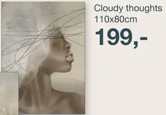 INHOUSE Cloudy thoughts aanbieding