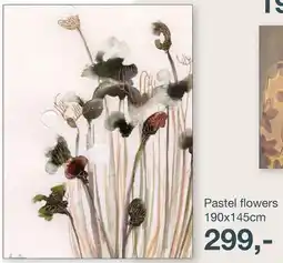 IN.HOUSE Pastel flowers aanbieding