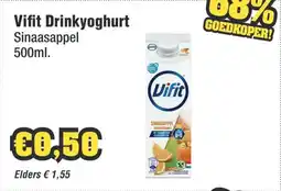 Budget Food Vifit Drinkyoghurt Sinaasappel aanbieding