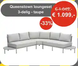 Tuinmeubelland Queenstown loungeset aanbieding