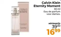 Trekpleister Calvin Klein Eternity Moment aanbieding