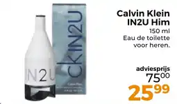 Trekpleister Calvin Klein IN2U Him aanbieding