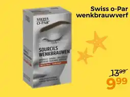 Trekpleister Swiss o Par wenkbrauwverf aanbieding