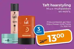Trekpleister Taft haarstyling aanbieding