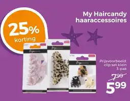 Trekpleister My Haircandy haaraccessoires aanbieding