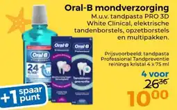 Trekpleister Oral-B mondverzorging aanbieding
