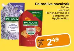 Trekpleister Palmolive navulzak aanbieding