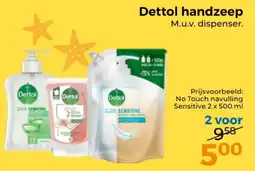 Trekpleister Dettol handzeep aanbieding