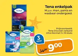 Trekpleister Tena enkelpak aanbieding