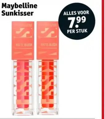 Kruidvat Maybelline Sunkisser aanbieding