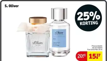 Kruidvat S. Oliver aanbieding