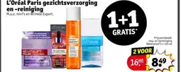 Kruidvat L'Oréal Paris gezichtsverzorging en reiniging aanbieding