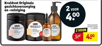Kruidvat Kruidvat Originals gezichtsverzorging en reiniging aanbieding