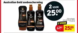 Kruidvat Australian Gold zonbescherming aanbieding