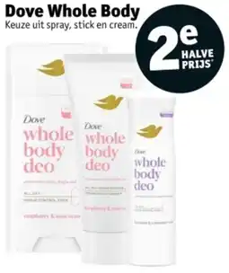 Kruidvat Dove Whole Body aanbieding