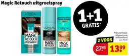 Kruidvat Magic Retouch uitgroeispray aanbieding