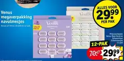 Kruidvat Venus megaverpakking navulmesjes aanbieding