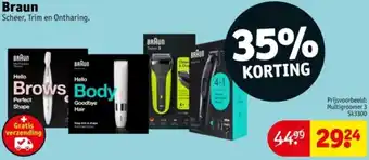 Kruidvat Braun aanbieding