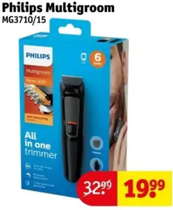 Kruidvat Philips Multigroom aanbieding