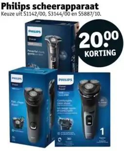 Kruidvat Philips scheerapparaat aanbieding