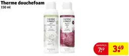 Kruidvat Therme douchefoam aanbieding