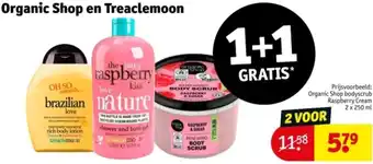 Kruidvat Organic Shop en Treaclemoon aanbieding